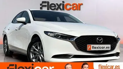 Usado Mazda 3 Prime-Line 140 CV (102 kW) 2025 Blanco Berlina