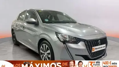 Usado Peugeot 208 Active 101 HP (74 kW) 2020 Cinzento Citadino