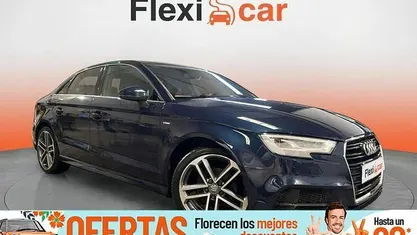 Usado Audi A3 S-Line 116 CV (85 kW) 2019 Azul Berlina