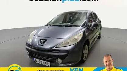 Usado Peugeot 207 Sport 95 CV (69 kW) 2009 Gris Utilitario
