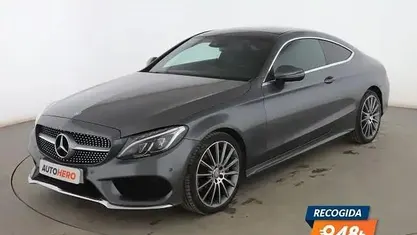 Käytetty Mercedes C250 AMG line 204 HP (150 kW) 2016 Harmaa Coupe - kaksiovinen