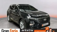 Negro Usado 2019 Hyundai Santa Fe Style SUV | 26.790 € (Precio justo)