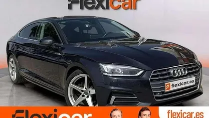 Usado Audi A5 Sportback Advanced 150 CV (110 kW) 2018 Negro Utilitario