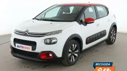 Usado Citroën C3 Feel 82 CV (60 kW) 2018 Blanco Utilitario