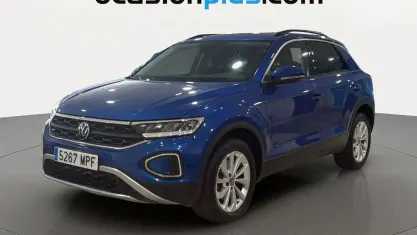 Usado VW T-Roc Life 150 CV (110 kW) 2024 Azul SUV