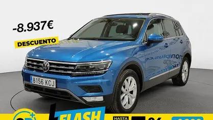 Usado VW Tiguan Sportline 180 CV (132 kW) 2017 Azul SUV