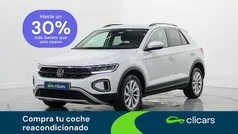 Blanco Usado 2023 VW T-Roc Life SUV | 24.990 € (Precio justo)