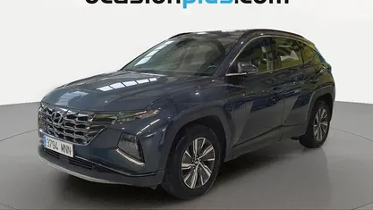 Käytetty Hyundai Tucson 150 HP (110 kW) 2024 Sininen Katumaasturi