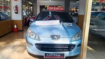 Usado Peugeot 407 117 CV (86 kW) 2005 Azul Berlina