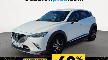 Blanco Usado 2015 Mazda CX-3 Luxury SUV | 12.769 € (Precio justo)