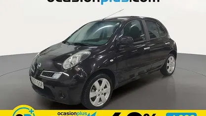 Usado Nissan Micra Acenta+ 80 CV (58 kW) 2009 Negro Utilitario