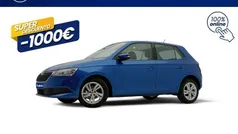 Azul Usado 2021 Skoda Fabia Ambition Berlina | 12.985 € (Precio justo)