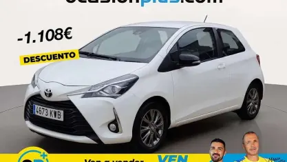 Usado Toyota Yaris Active 69 CV (50 kW) 2019 Blanco Utilitario