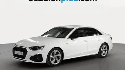 Usado Audi A4 S-Line 163 CV (119 kW) 2021 Blanco Berlina