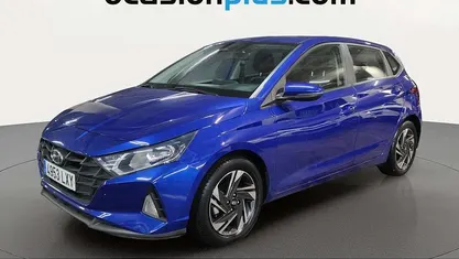 Usado Hyundai i20 84 CV (61 kW) 2022 Azul Utilitario