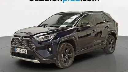 Occasion Toyota RAV4 Hybrid 218 ch (160 kW) 2019 Bleue SUV