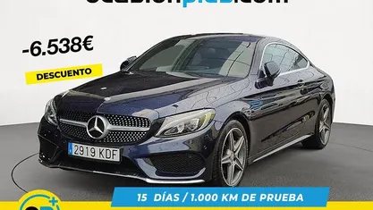 Azul Usado 2016 Mercedes C220 AMG Coupe | 20.362 € (Super precio)