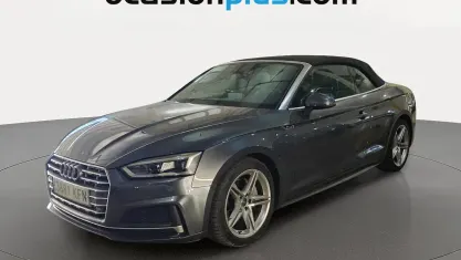 Usado Audi A5 Cabriolet S-Line 190 CV (139 kW) 2017 Gris Descapotable