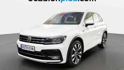Käytetty VW Tiguan Sportline 190 HP (139 kW) 2019 Valkoinen Katumaasturi