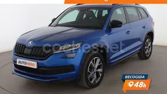Azul Usado 2021 Skoda Kodiaq SportLine SUV | 27.699 € (Buen precio)