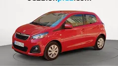 Rojo Usado 2020 Peugeot 108 Active Utilitario | 9410 € (Precio justo)