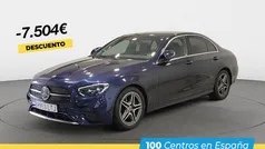 Azul Usado 2021 Mercedes E220 Berlina | 38.490 € (Precio justo)