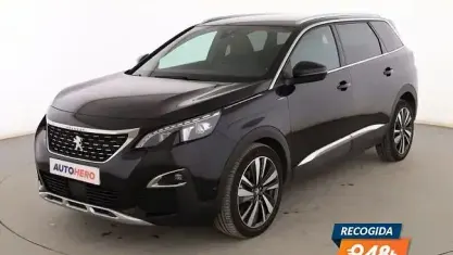 Usado Peugeot 5008 GT-line 131 CV (96 kW) 2019 Negro SUV