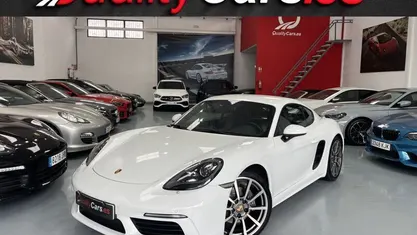 Usado Porsche Cayman 300 CV (220 kW) 2018 Blanco Coupe