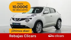 Blanco Usado 2017 Nissan Juke N-Connecta SUV | 12.290 € (Precio justo)