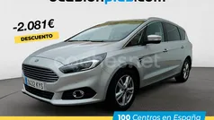Gris / plata Usado 2019 Ford S-MAX Titanium Monovolumen | 22.900 € (Precio justo)