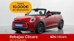 Rojo Usado 2021 Mini Cooper Cabriolet Descapotable | 19.990 € (Precio justo)