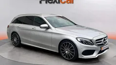 Gris Usado 2018 Mercedes C220 Familiar | 21.490 € (Buen precio)