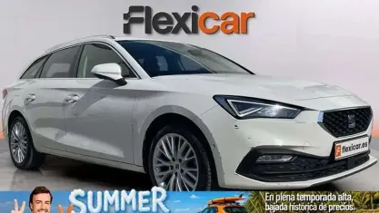 Usado Seat Leon FR 205 CV (150 kW) 2021 Blanco Utilitario