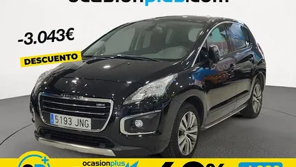 Usado Peugeot 3008 Style 120 CV (88 kW) 2016 Negro Berlina