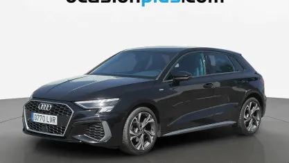 Usado Audi A3 Sportback S-Line 116 CV (85 kW) 2021 Negro Utilitario