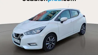 Blanco Usado 2017 Nissan Micra Acenta Utilitario | 9584 € (Precio justo)