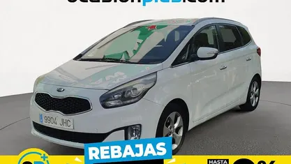 Blanco Usado 2015 Kia Carens Monovolumen | 9490 € (Precio justo)