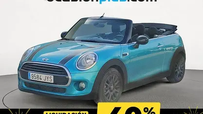 Azul Usado 2017 Mini Cooper D Cabriolet Descapotable | 16.565 € (Buen precio)