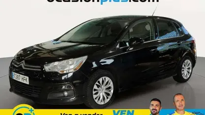 Usado Citroën C4 Seduction 92 CV (67 kW) 2011 Negro Utilitario