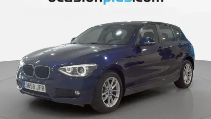 Usado BMW 116 116 CV (85 kW) 2015 Azul Utilitario