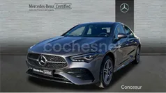 Gris montaña Usado 2024 Mercedes CLA250e AMG line Berlina | 46.900 € (Precio justo)