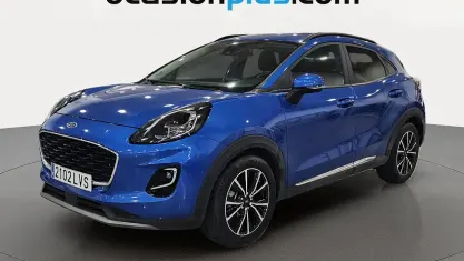 Usado Ford Puma Titanium 125 CV (91 kW) 2021 Azul SUV