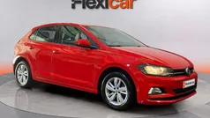 Rojo Usado 2019 VW Polo Advance Berlina | 10.290 € (Buen precio)