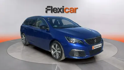 Usado Peugeot 308 SW GT-line 150 CV (110 kW) 2017 Azul Familiar