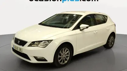Usado Seat Leon Style 105 CV (77 kW) 2014 Blanco Utilitario