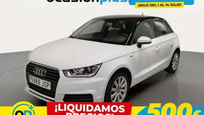 Usado Audi A1 Sportback 90 CV (66 kW) 2016 Blanco Utilitario
