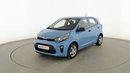 Usado Kia Picanto Plus 67 CV (49 kW) 2018 Azul Utilitario