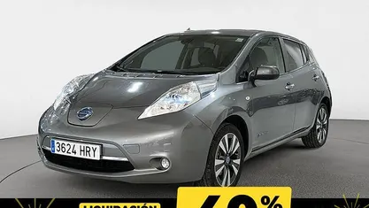Gris Usado 2013 Nissan Leaf Tekna Utilitario | 7450 € (Precio justo)