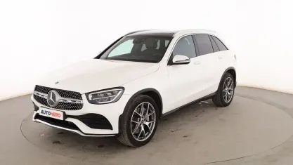 Usado Mercedes GLC220 AMG line 194 CV (142 kW) 2020 Blanco SUV