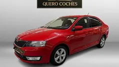 Rojo Usado 2013 Skoda Rapid Ambition Berlina | 8990 € (Precio justo)